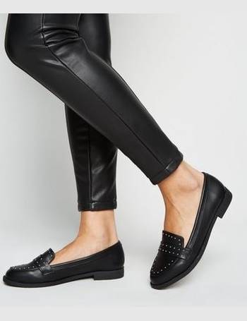 new look wide fit loafers