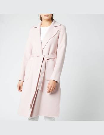 michael kors belted wool coat