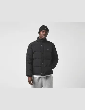 stussy solid puffer jacket