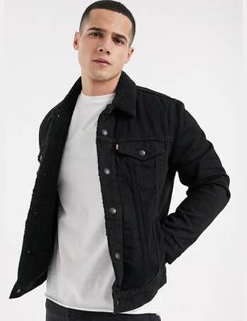 levi mens borg jacket