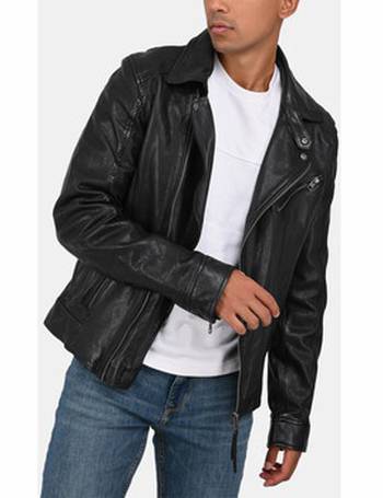 Oakwood leather shop jacket mens