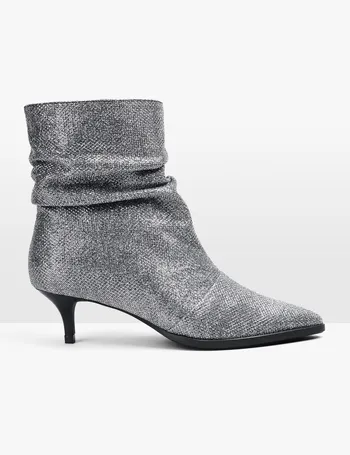 hush silver boots