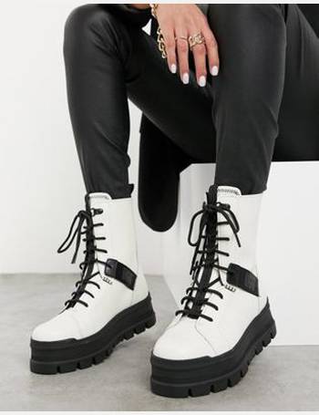 ugg black and white boots