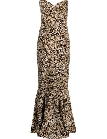 Shop Norma Kamali Women's Leopard Print Dresses | DealDoodle