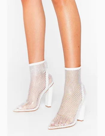 nasty gal rhinestone boots