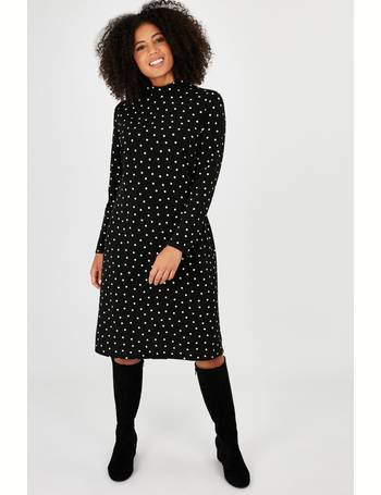 evans polka dot dress