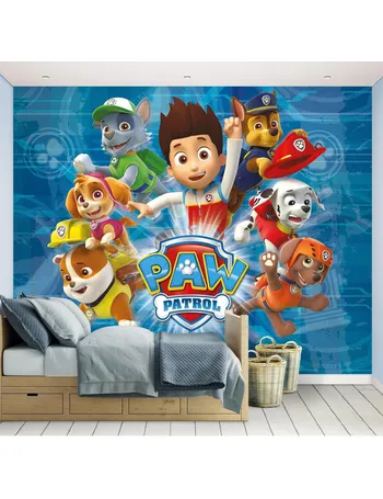 Paw Patrol Wall Sticker - Group With Ryder Broken Wall Decal