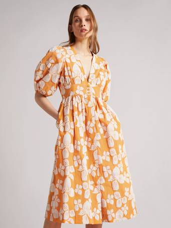 Shop Ted Baker Floral Midi Dress up to ...