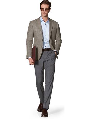 tm lewin linen suit