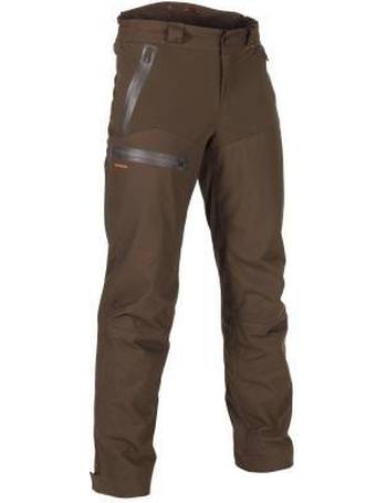 SOLOGNAC Waterproof Reinforced hunting Trousers 100 Green 