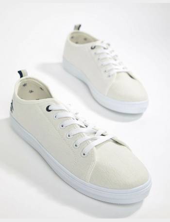 penguin white trainers