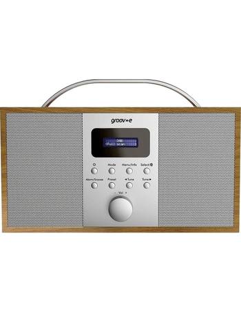 Buy Groov-e Milan Portable DAB/FM Radio with BT - Black, Radios and clock  radios