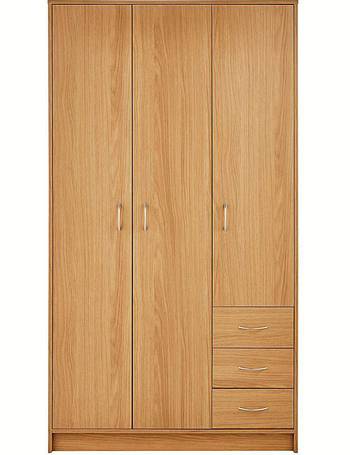 Darwen 3 door 3 drawer deals wardrobe