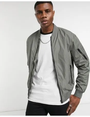 bershka mens bomber jacket