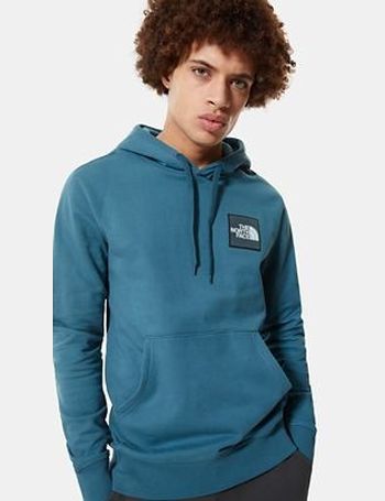 mallard blue north face hoodie