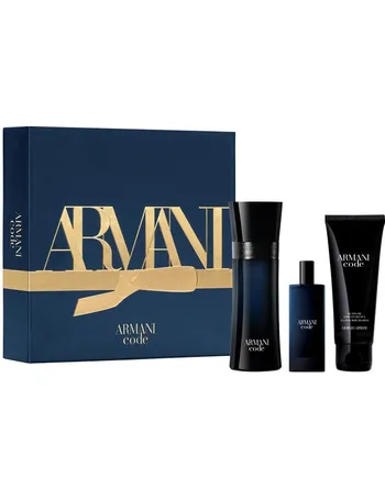 armani code gift set for him debenhams