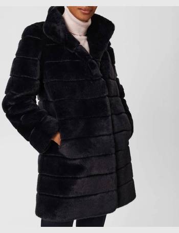 Petite Ros Faux Fur Coat