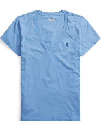Womens Polo Ralph Lauren V Neck T-shirts | up to 65% Off | DealDoodle