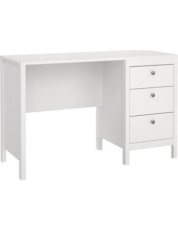 Latitude Run® Vanity Desk with Mirror and Lights,White Makeup