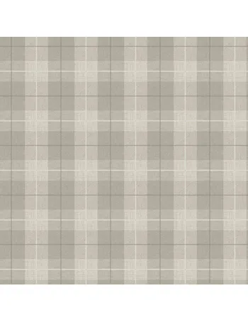 Heritage Plaid by Graham & Brown - Grey - Wallpaper : Wallpaper Direct