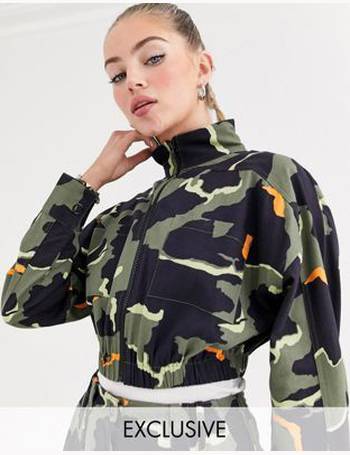 Collusion cropped tech outlet jacket