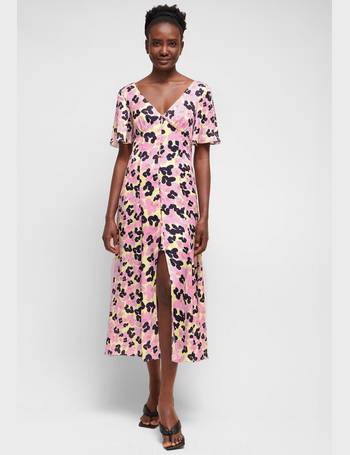 french connection pink floral dress