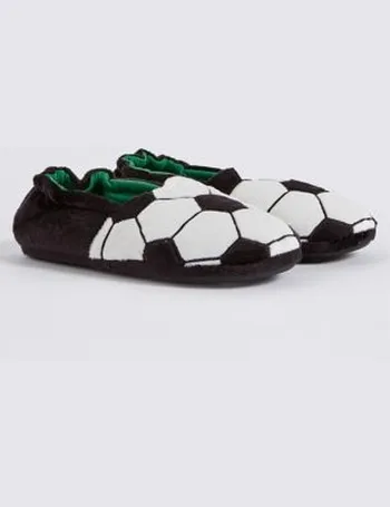 marks and spencer boys slippers