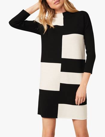 phase eight tyler stripe knit dress