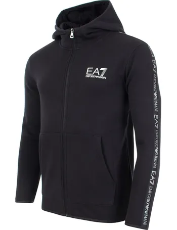ea7 hoodie zip