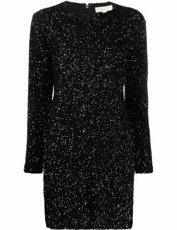 michael kors sequin slip dress