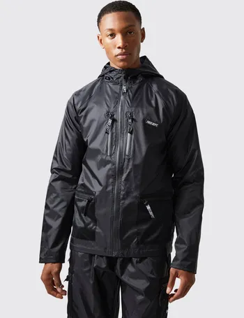 Active Matte Zip Through Windbreaker