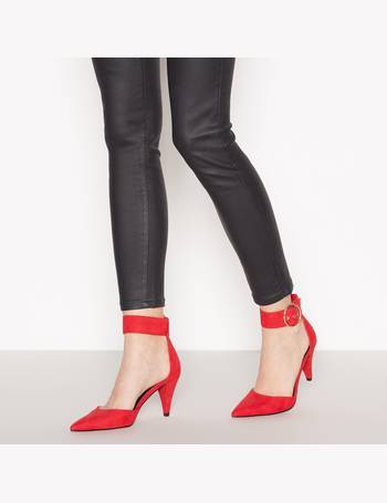 Womens red sale shoes uk