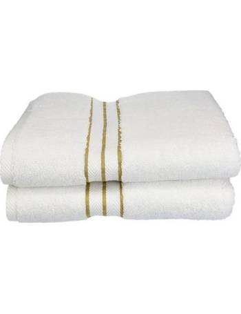 Superior 900GSM Egyptian Cotton 2-Piece Bath Towel Set Red 900GSM