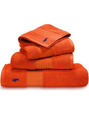 ralph lauren orange towels