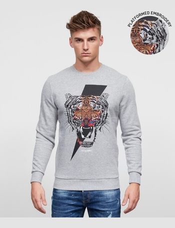 alessandro zavetti tiger moletom com capuz