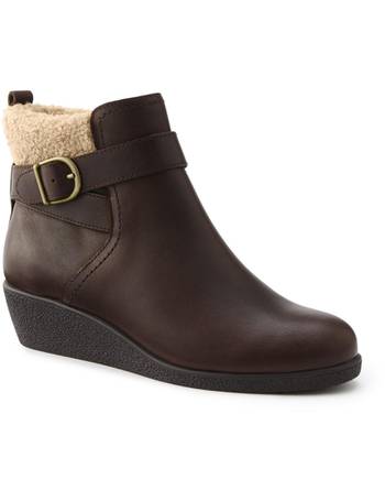 Wedge boots outlet debenhams