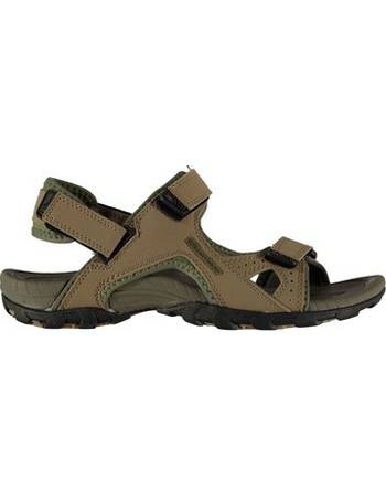 karrimor mens auckland closed toe leather sandals brown