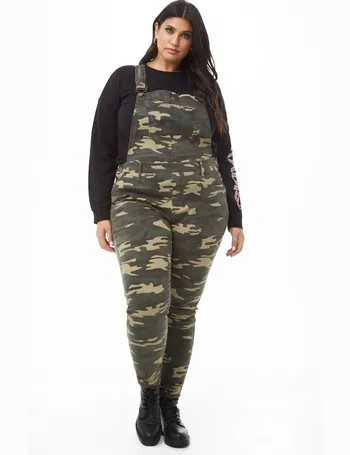 plus size camo trousers uk