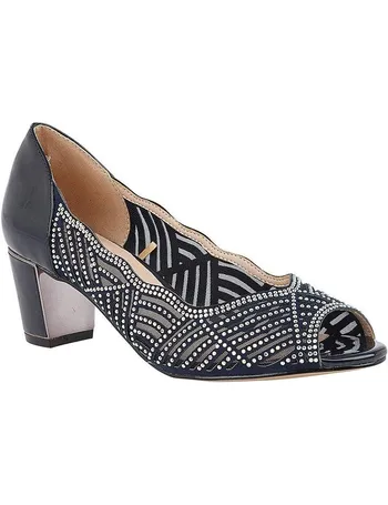 Debenhams ladies navy on sale shoes