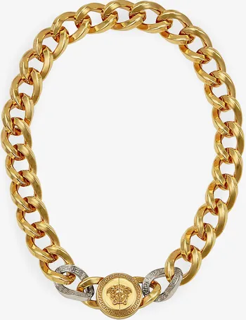 Versace on sale necklace selfridges