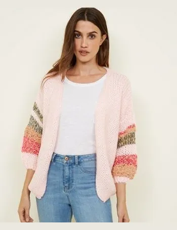 new look pink cardigan