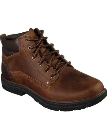 skechers men's delson rendo lace boot