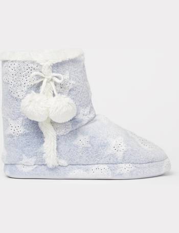 womens slipper boots debenhams