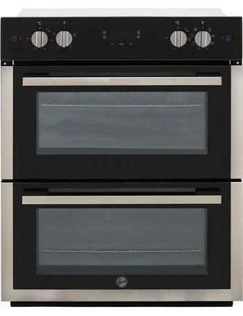 hoover h oven 300 ho9dc3ub308b built in double oven black