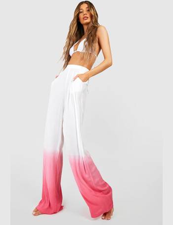 Chiffon Split Leg Beach Pants