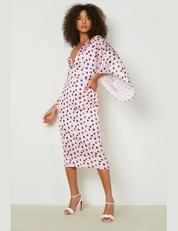 debenhams polka dot dress