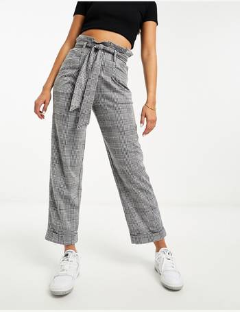 ASOS DESIGN pull on pants with hammer loop in lilac cord