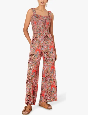 monsoon autumn floral jumpsuit