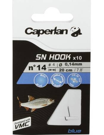 CAPERLAN Carp Fishing Rigged Leader Kit (x10) - SN Hook 100