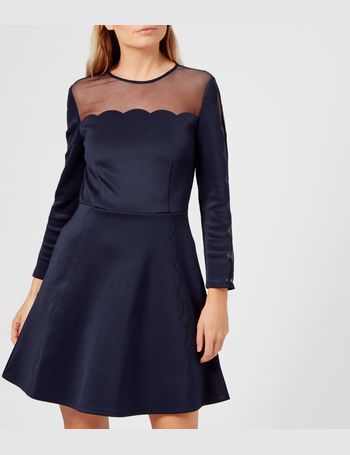 ted baker mesh dress